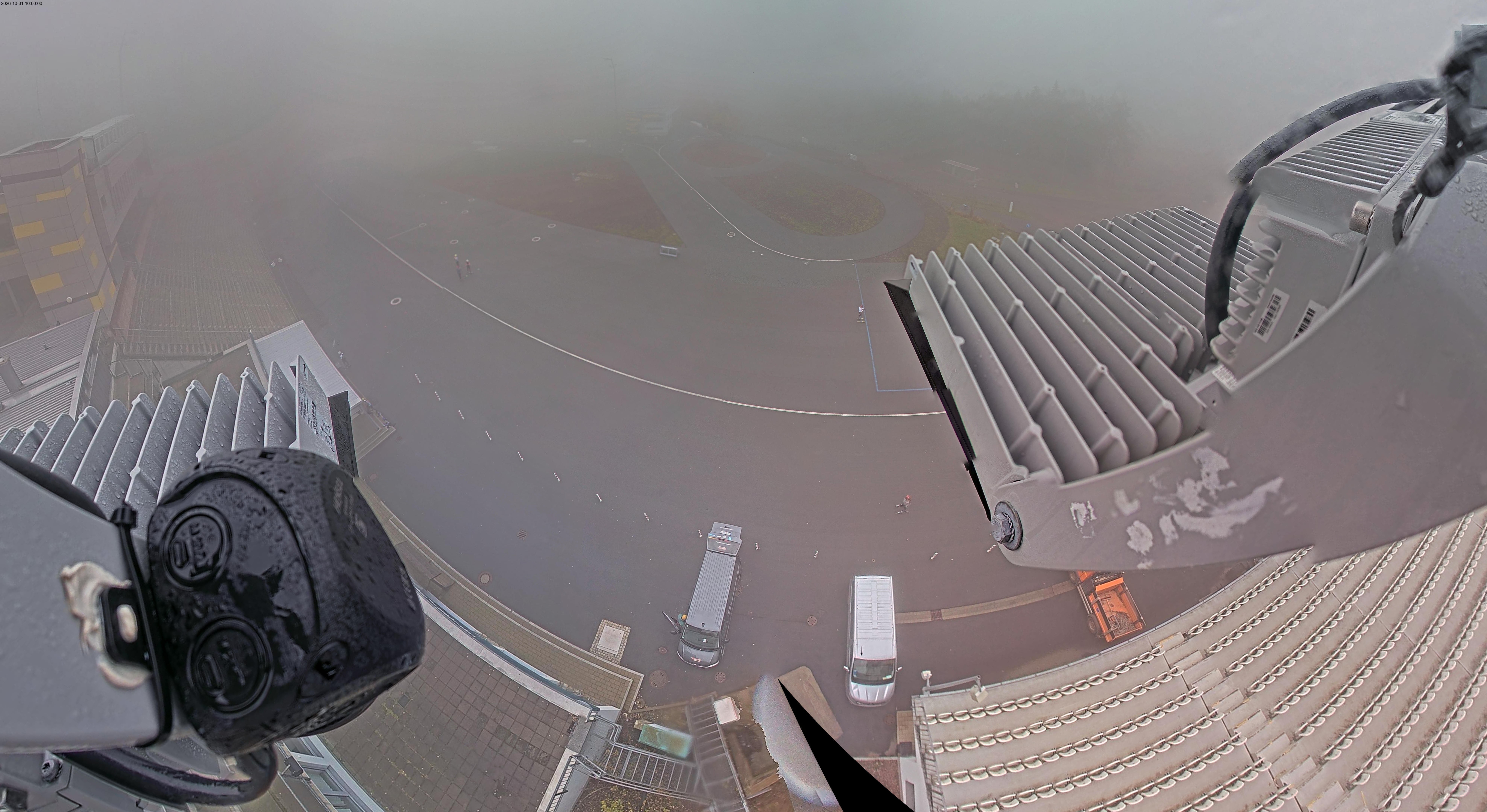 Archiv Foto Webcam Oberhof: Blick ins Biathlonstadion