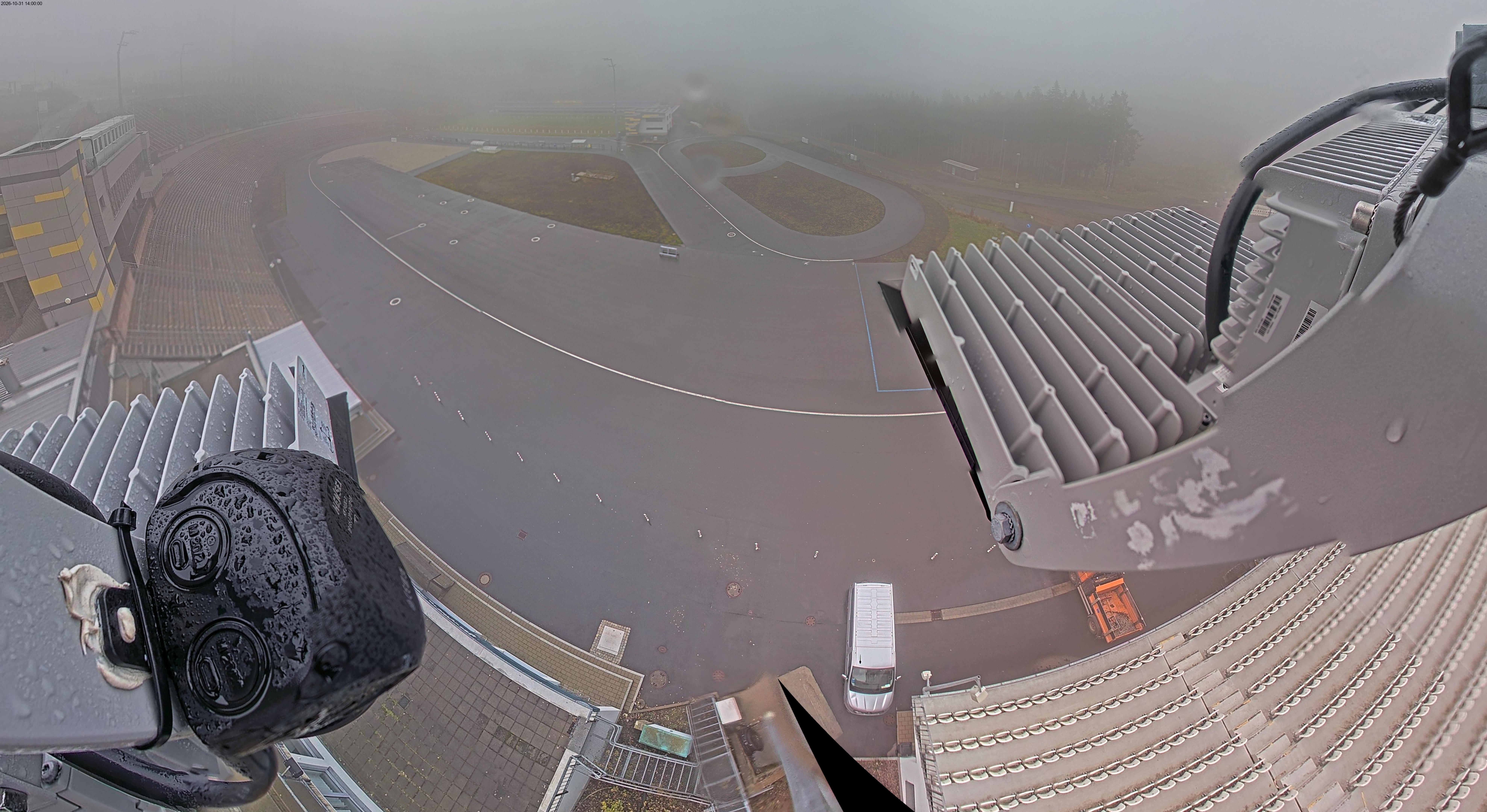 Archiv Foto Webcam Oberhof: Blick ins Biathlonstadion