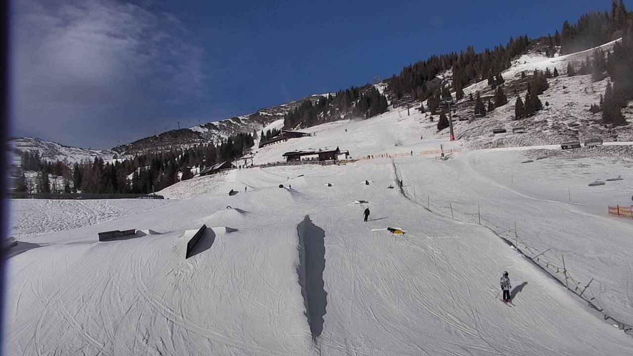 Archiv Foto Webcam Snowpark Flachauwinkl