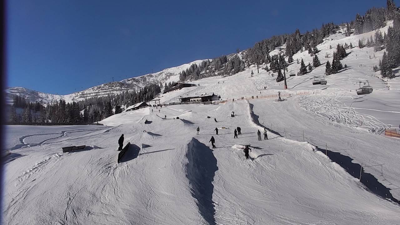 Archiv Foto Webcam Snowpark Flachauwinkl