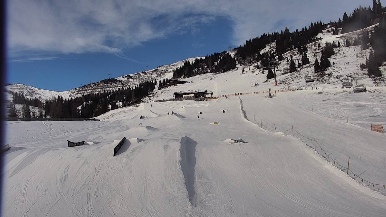 Archiv Foto Webcam Snowpark Flachauwinkl
