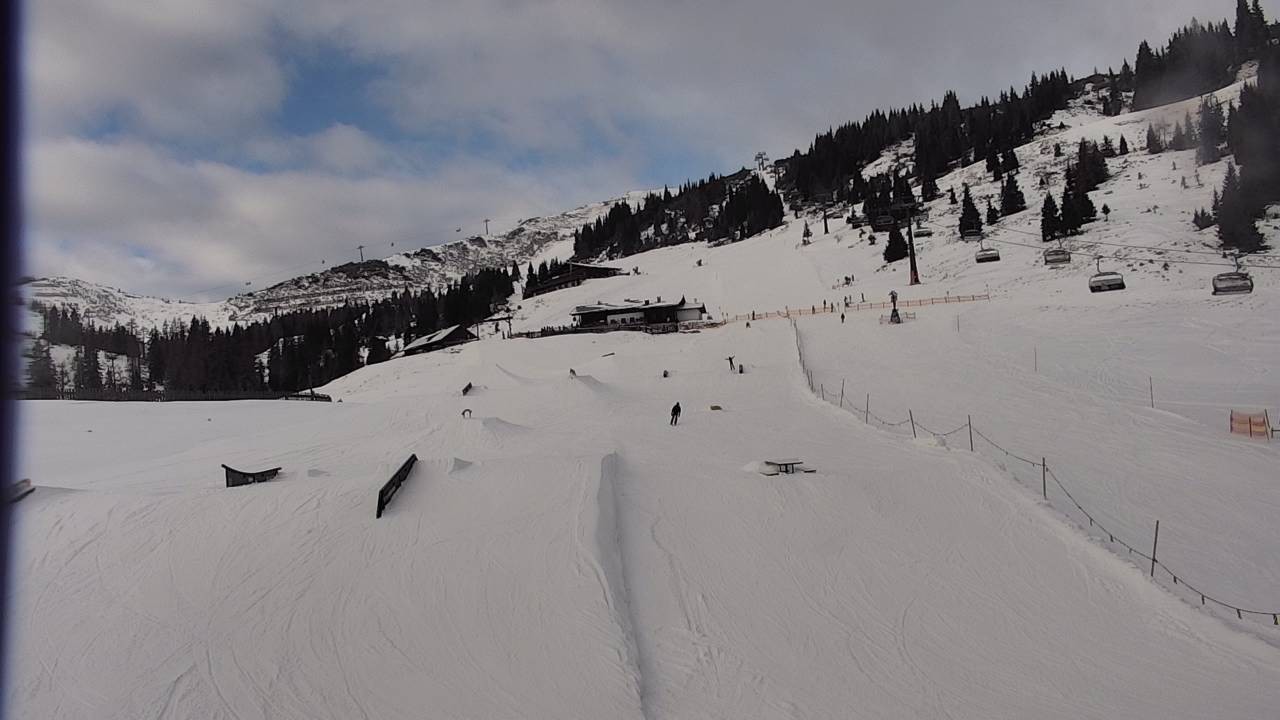 Archiv Foto Webcam Snowpark Flachauwinkl