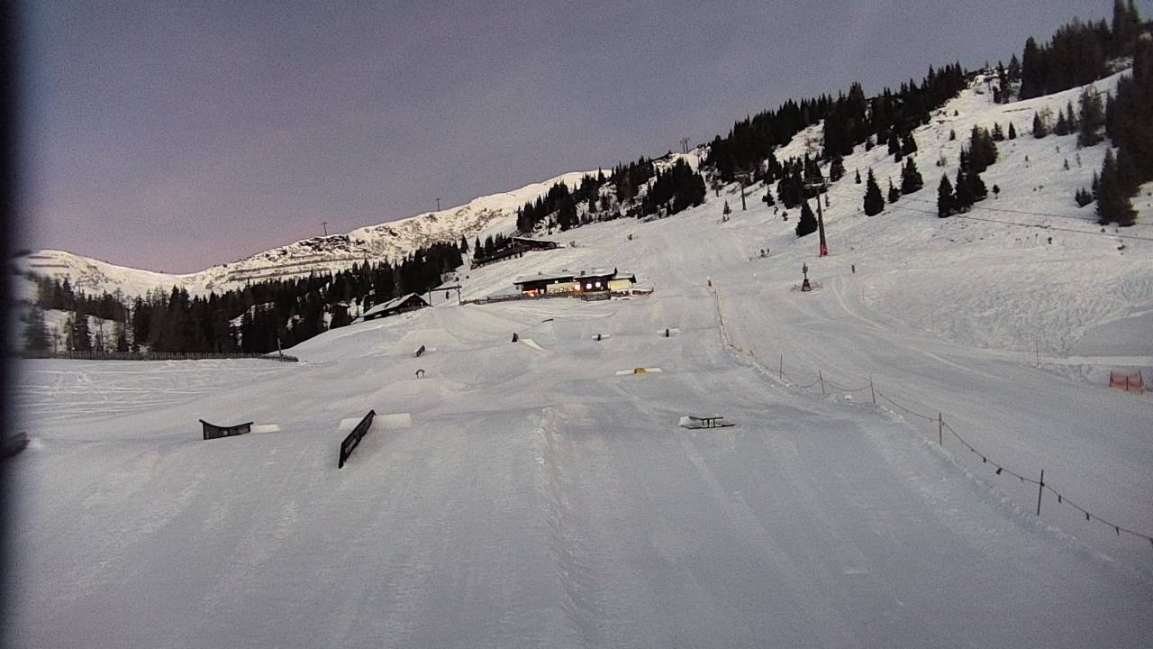 Archiv Foto Webcam Snowpark Flachauwinkl
