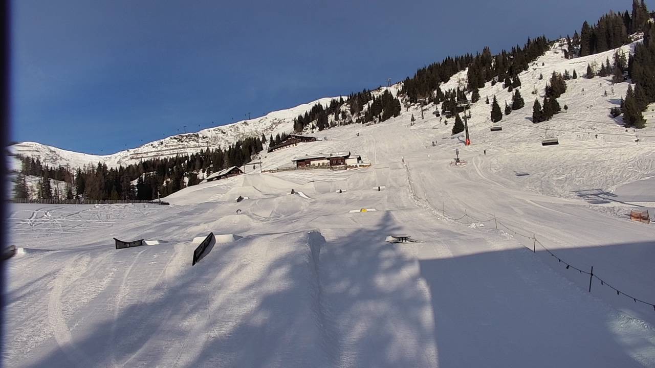 Archiv Foto Webcam Snowpark Flachauwinkl