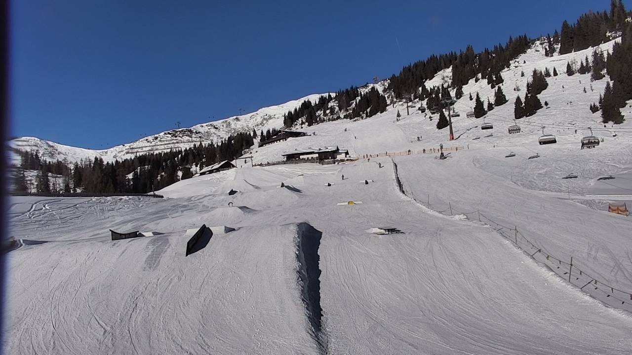 Archiv Foto Webcam Snowpark Flachauwinkl