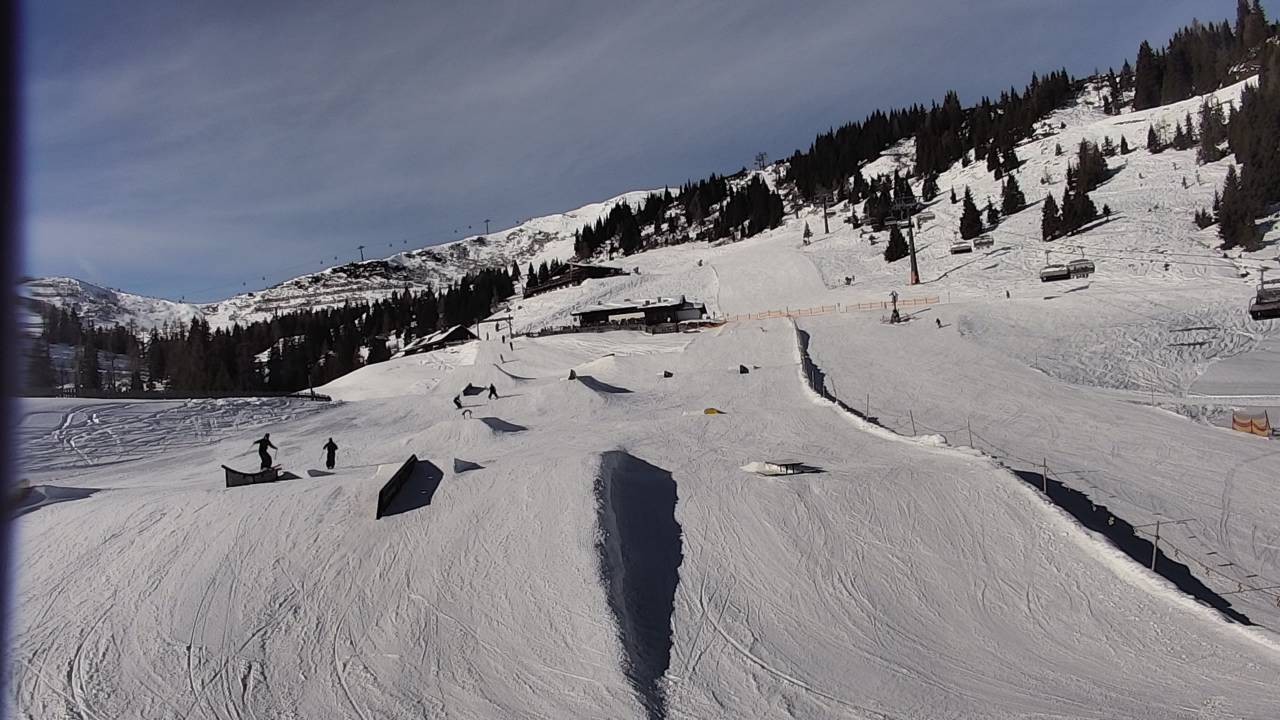 Archiv Foto Webcam Snowpark Flachauwinkl