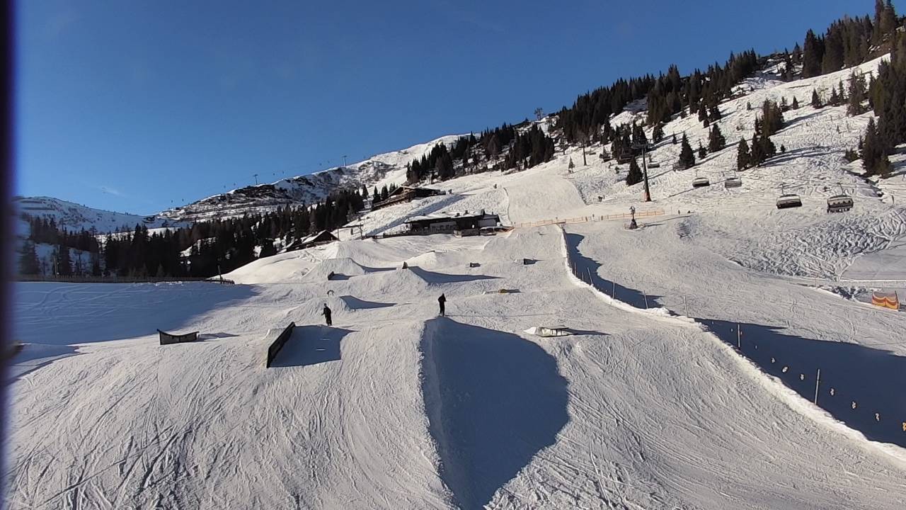 Archiv Foto Webcam Snowpark Flachauwinkl