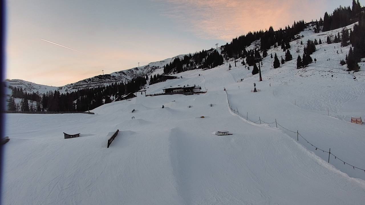 Archiv Foto Webcam Snowpark Flachauwinkl