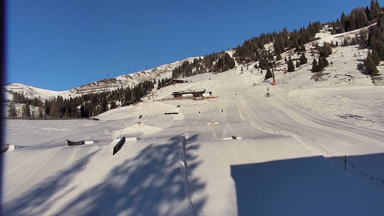 Archiv Foto Webcam Snowpark Flachauwinkl