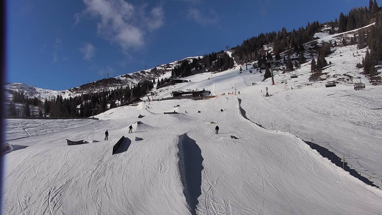 Archiv Foto Webcam Snowpark Flachauwinkl