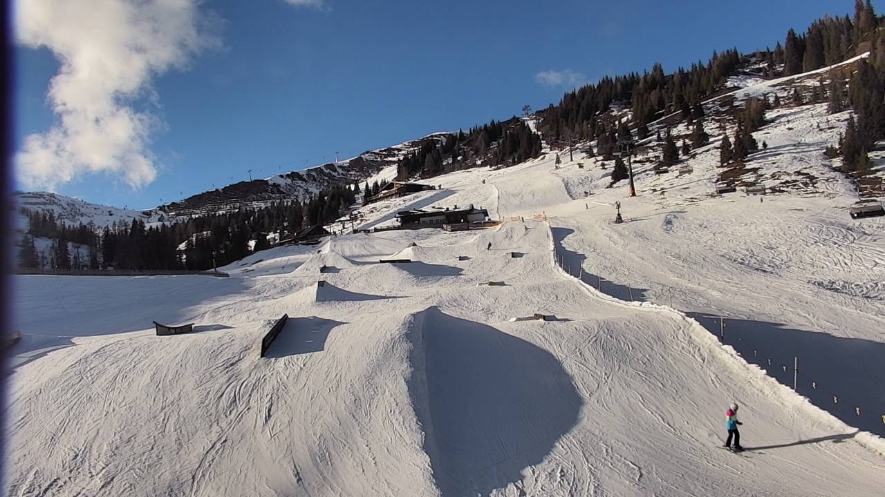 Archiv Foto Webcam Snowpark Flachauwinkl