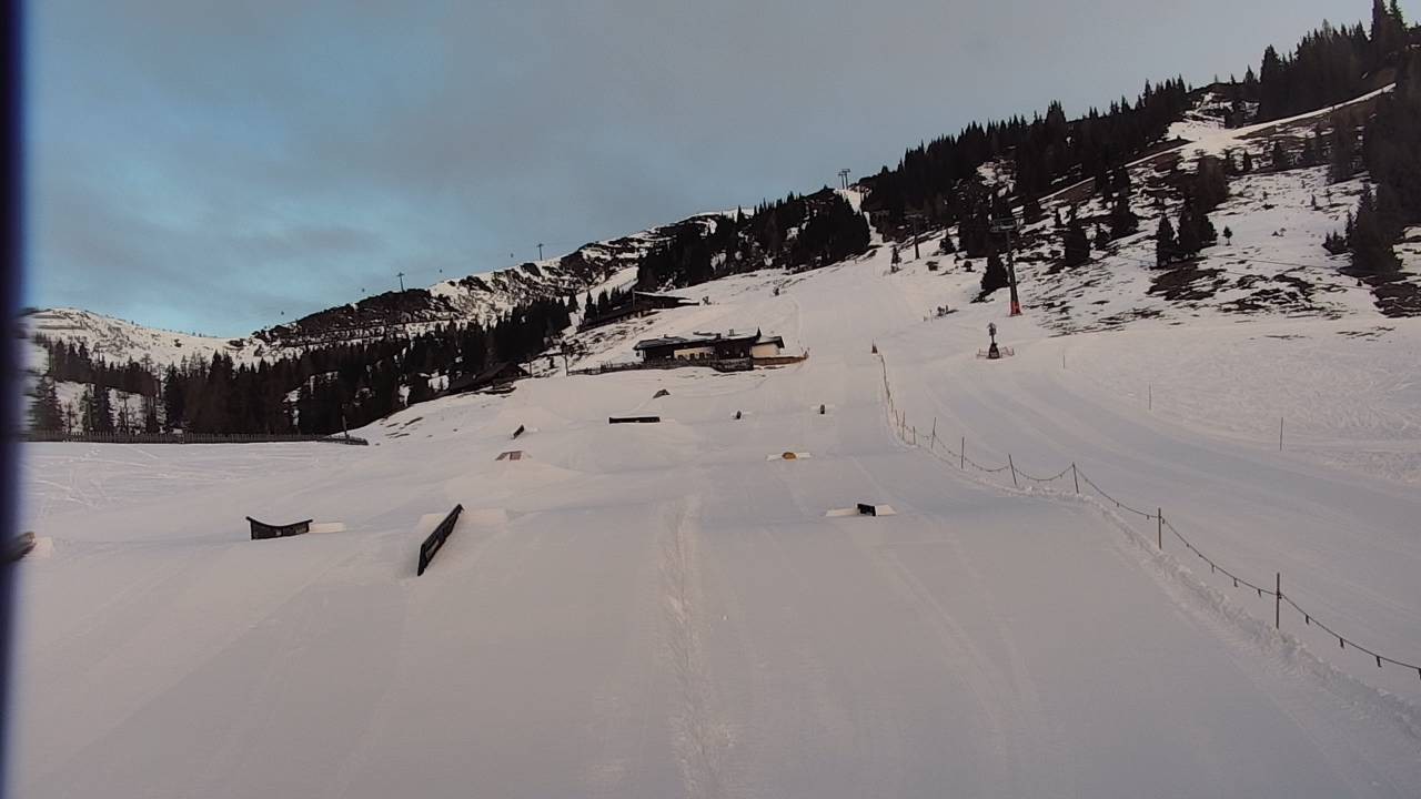 Archived image Webcam Snowpark Flachauwinkl