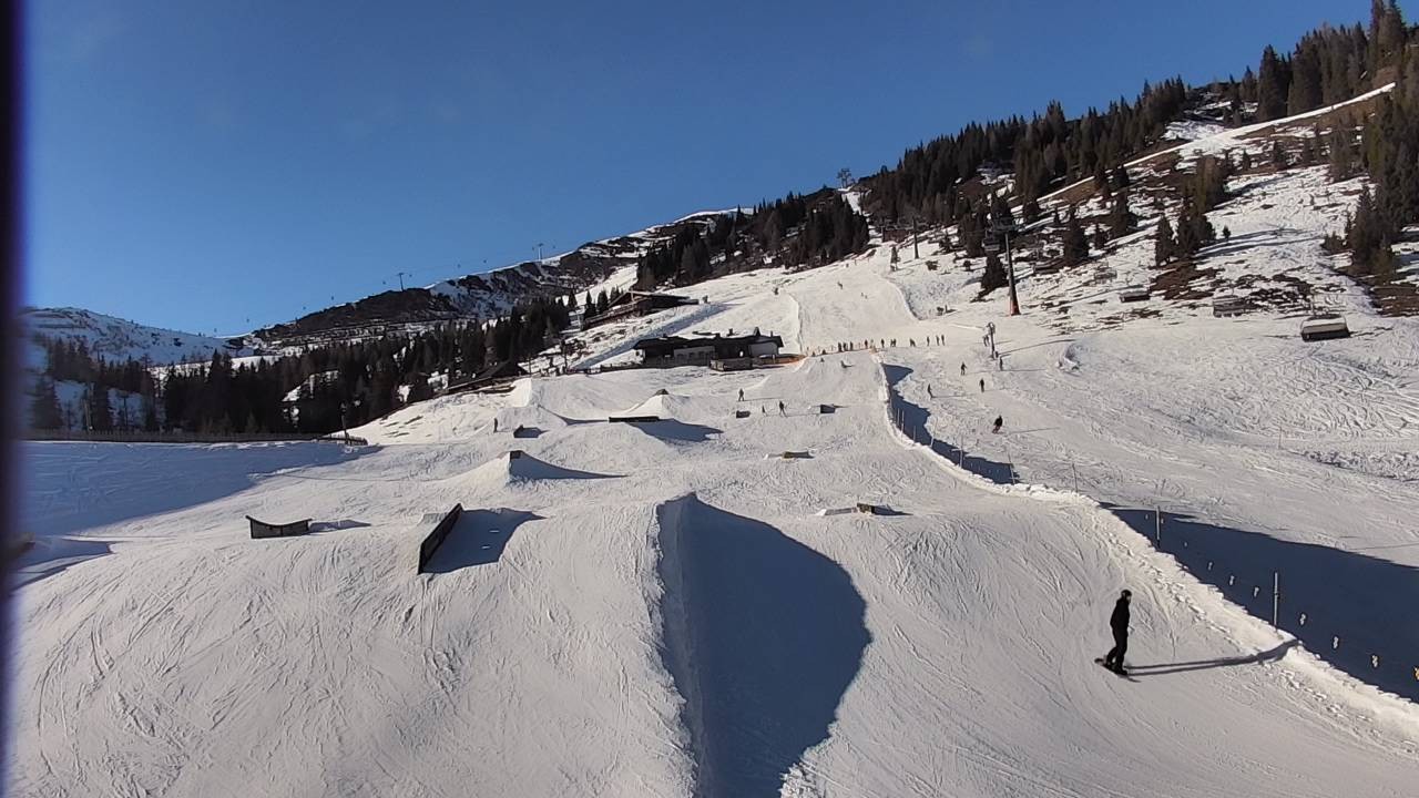 Archiv Foto Webcam Snowpark Flachauwinkl