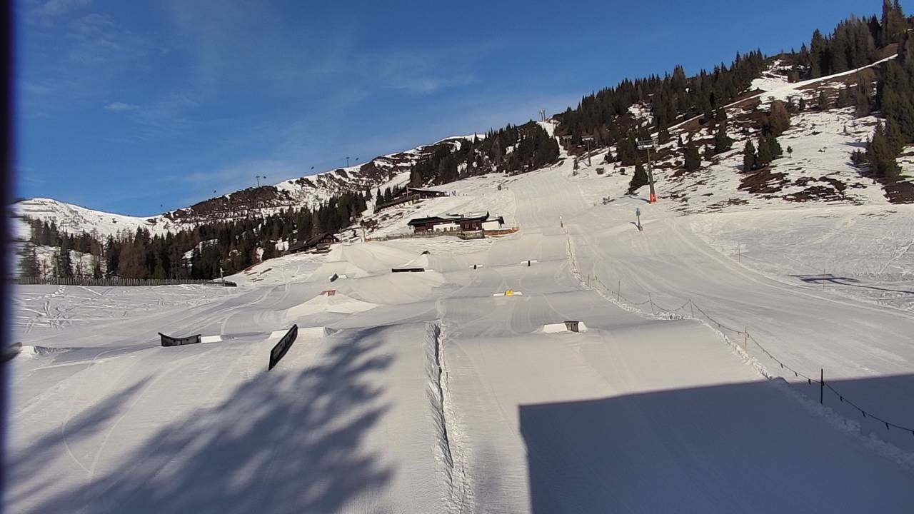 Archiv Foto Webcam Snowpark Flachauwinkl