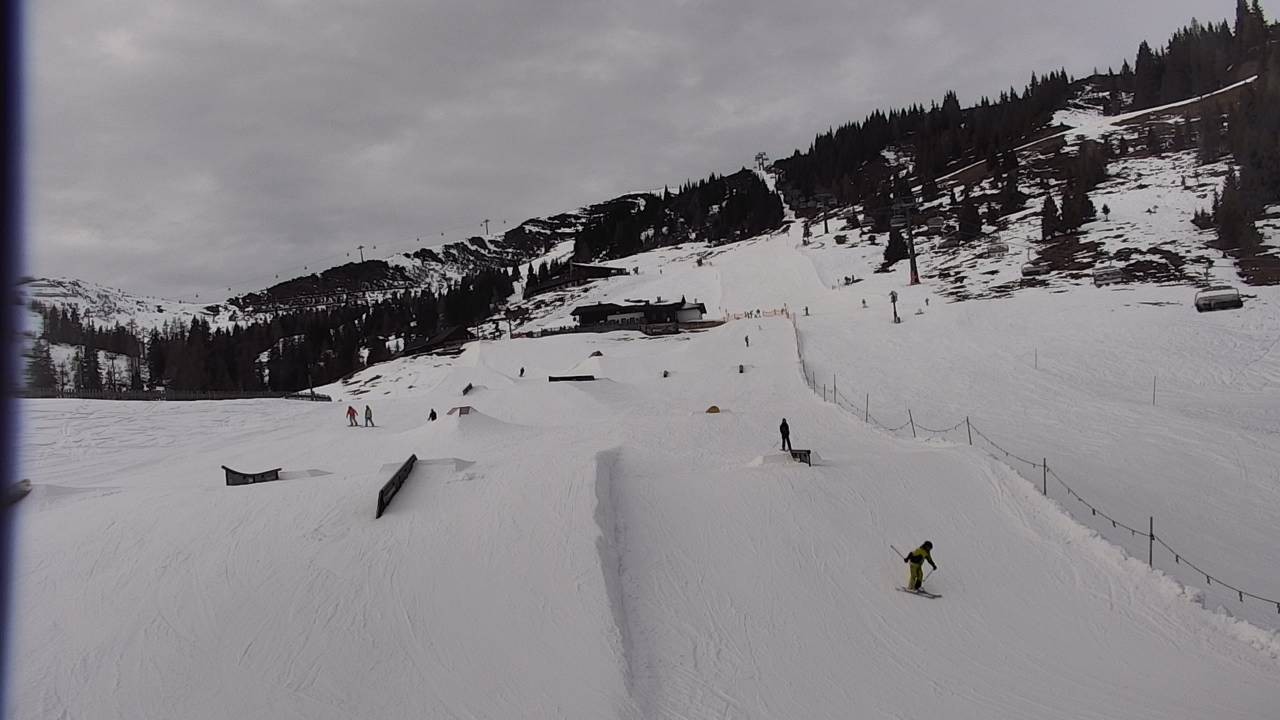 Archiv Foto Webcam Snowpark Flachauwinkl