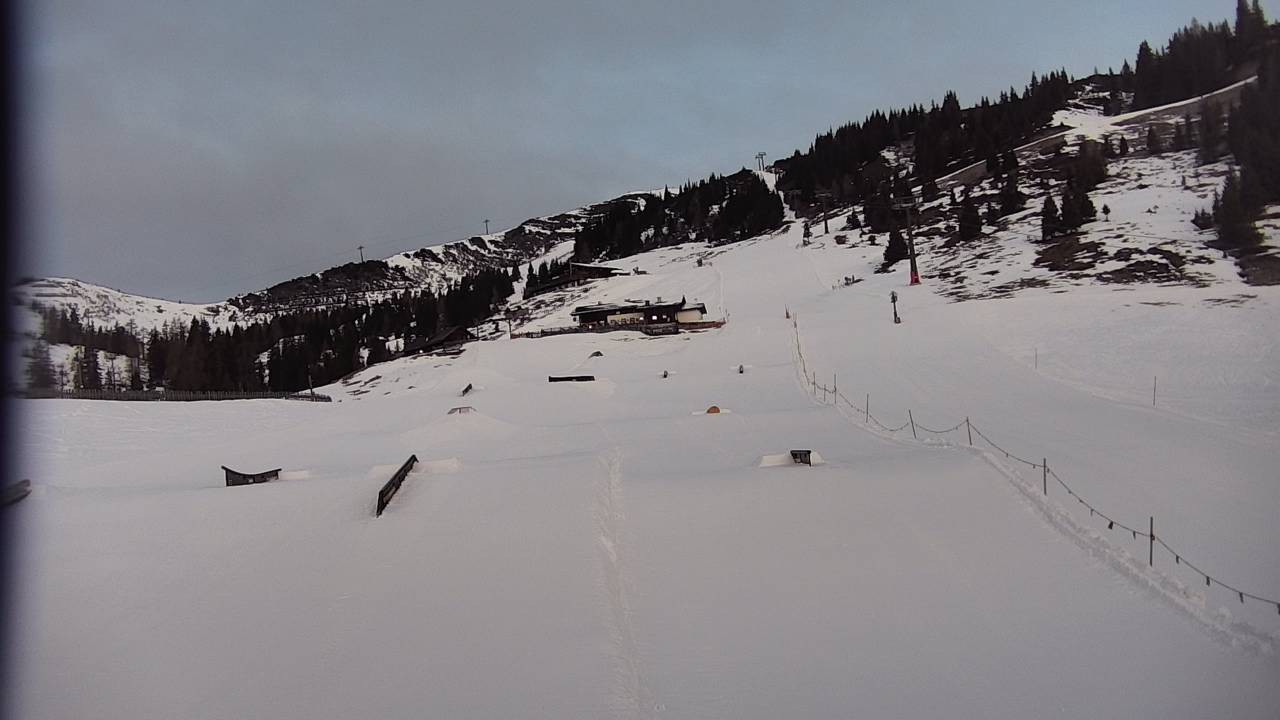 Archived image Webcam Snowpark Flachauwinkl