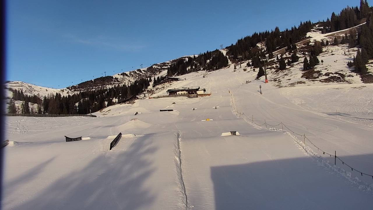 Archived image Webcam Snowpark Flachauwinkl