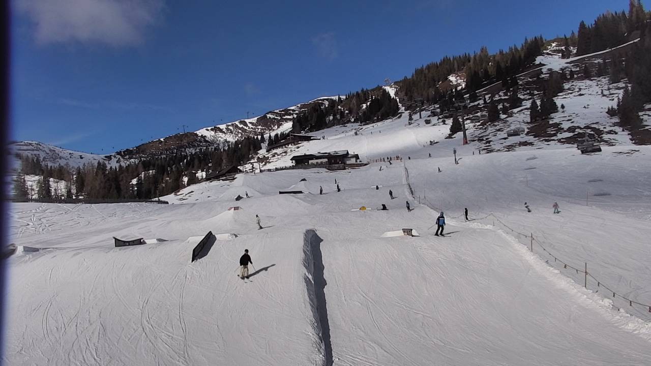 Archived image Webcam Snowpark Flachauwinkl