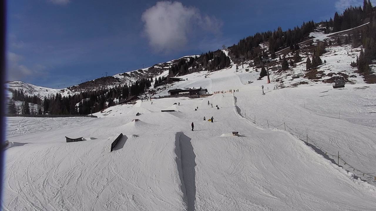 Archived image Webcam Snowpark Flachauwinkl