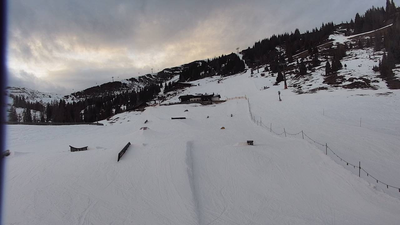 Archived image Webcam Snowpark Flachauwinkl