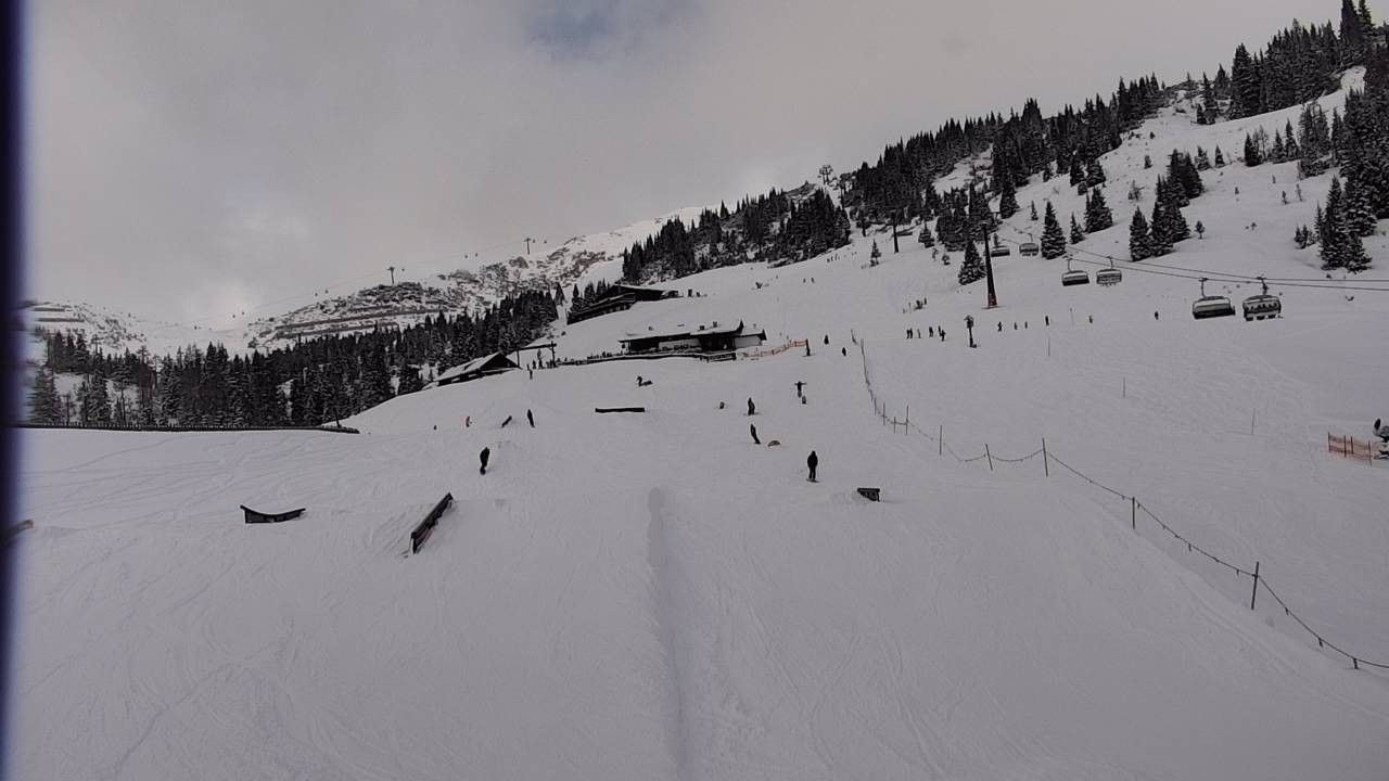 Archiv Foto Webcam Snowpark Flachauwinkl
