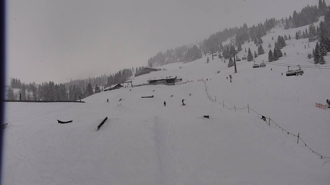 Archived image Webcam Snowpark Flachauwinkl