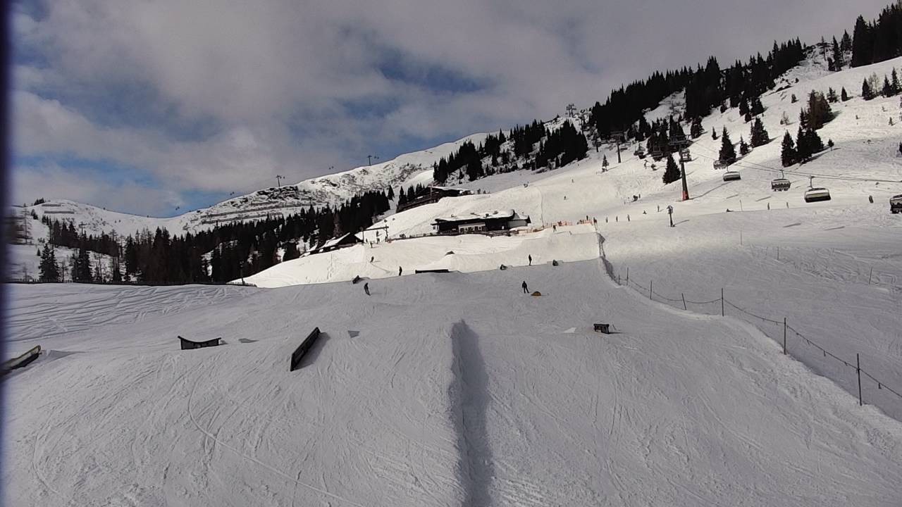Archiv Foto Webcam Snowpark Flachauwinkl