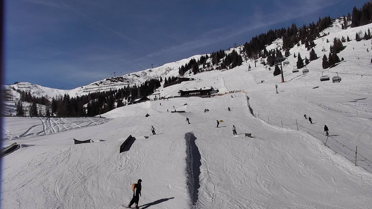 Archived image Webcam Snowpark Flachauwinkl