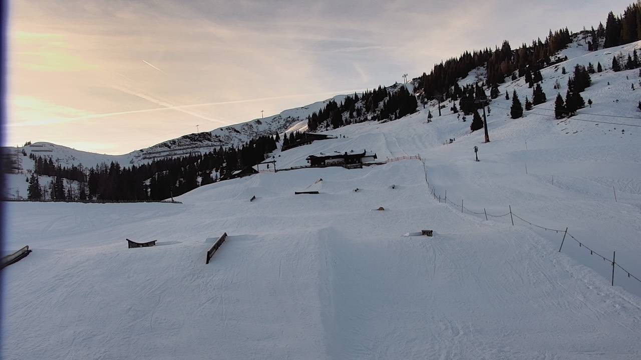 Archived image Webcam Snowpark Flachauwinkl