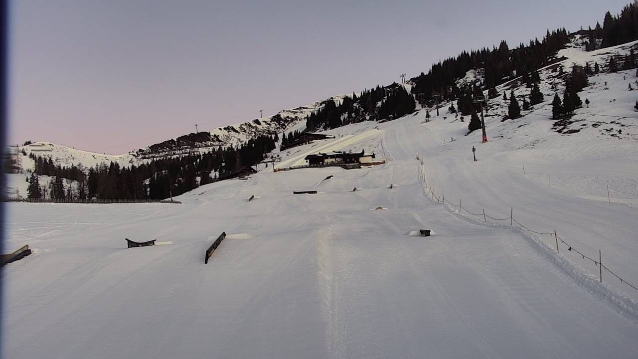 Archiv Foto Webcam Snowpark Flachauwinkl