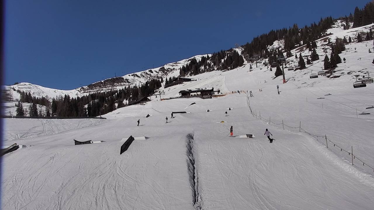 Archiv Foto Webcam Snowpark Flachauwinkl