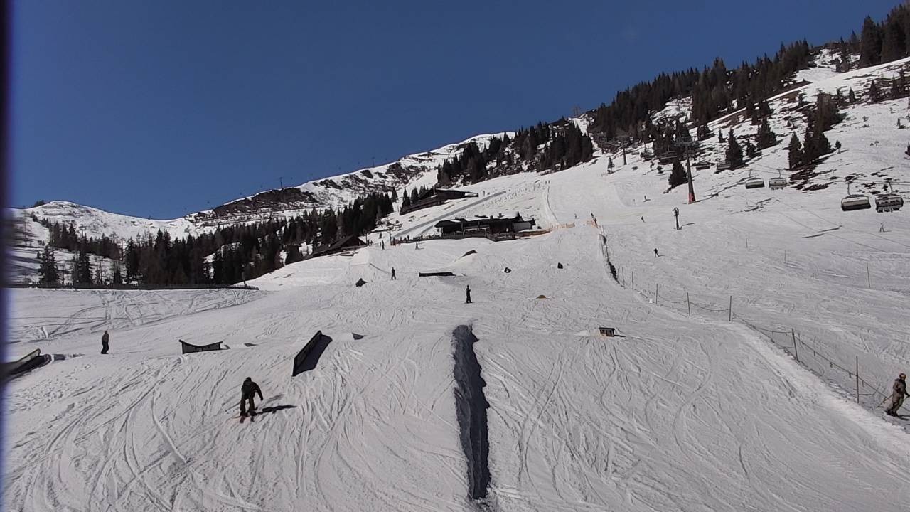 Archiv Foto Webcam Snowpark Flachauwinkl