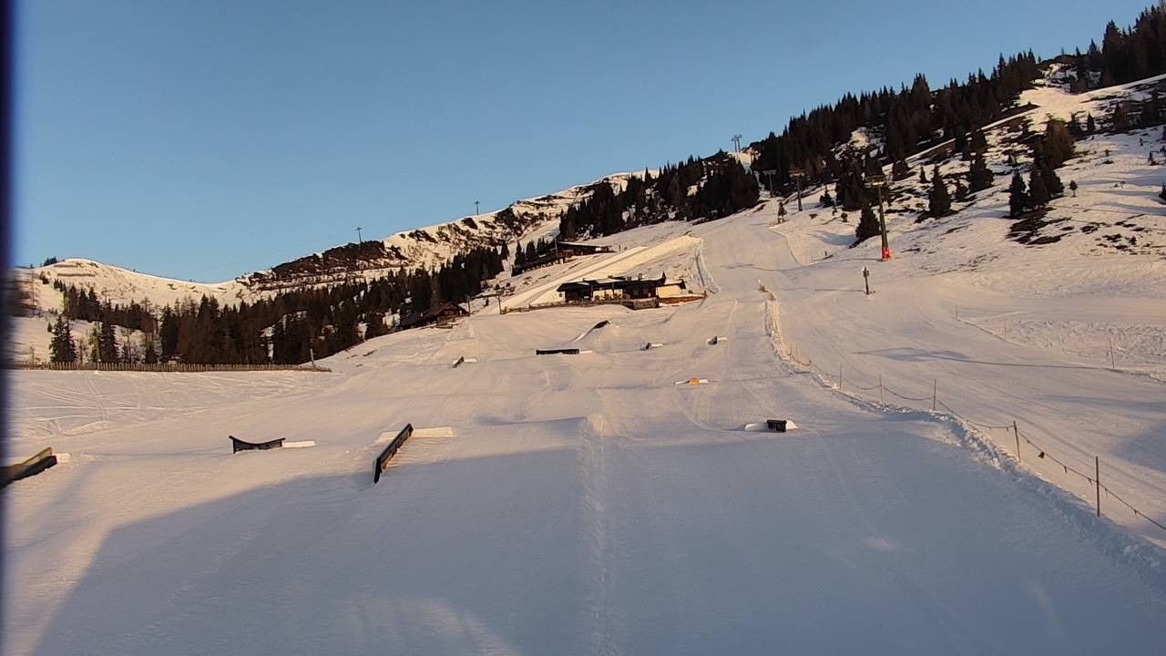 Archiv Foto Webcam Snowpark Flachauwinkl
