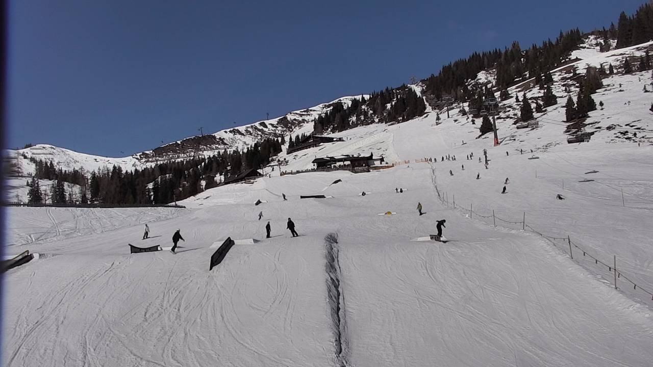 Archiv Foto Webcam Snowpark Flachauwinkl