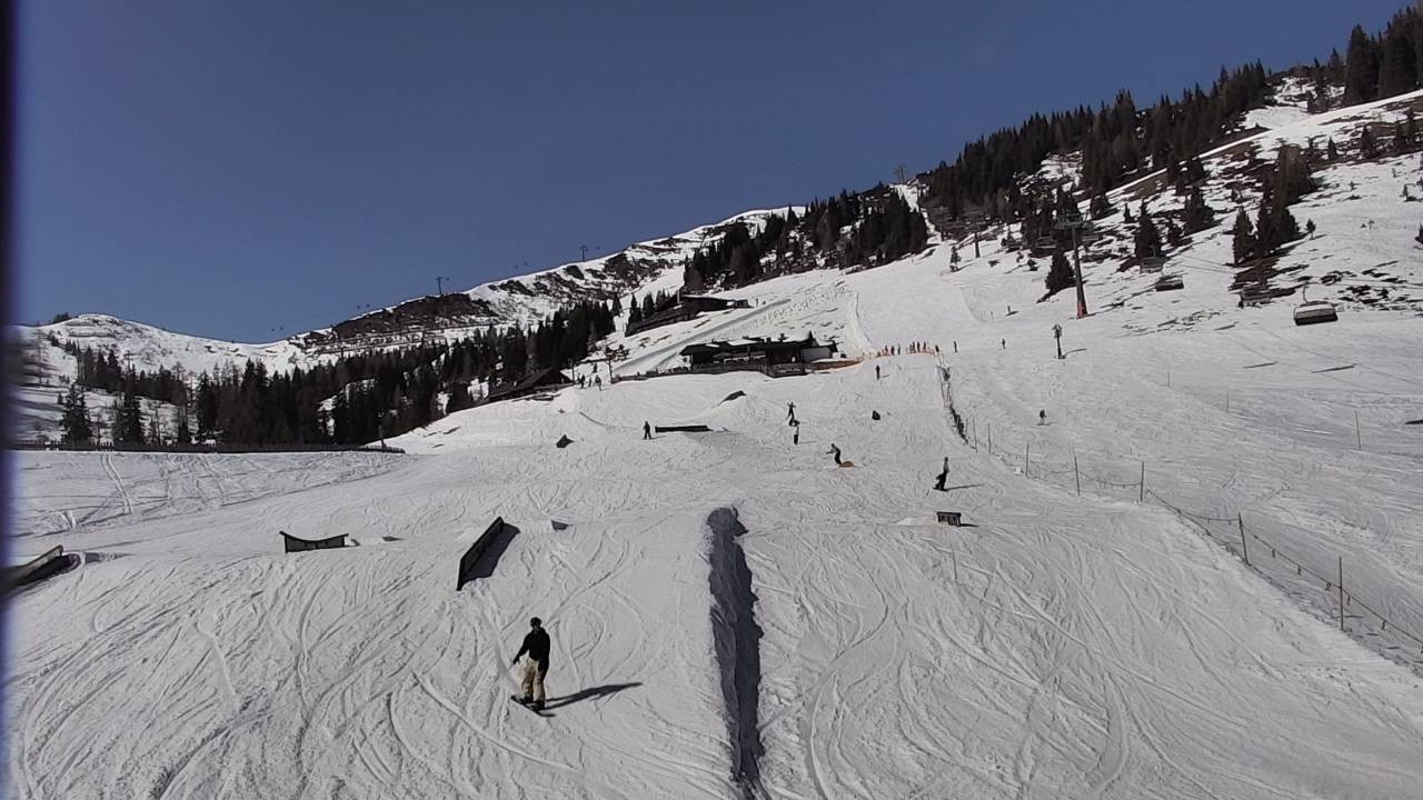 Archiv Foto Webcam Snowpark Flachauwinkl