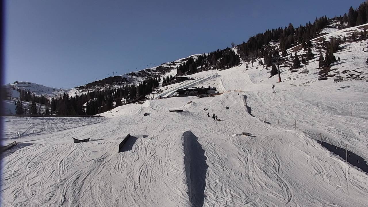 Archived image Webcam Snowpark Flachauwinkl