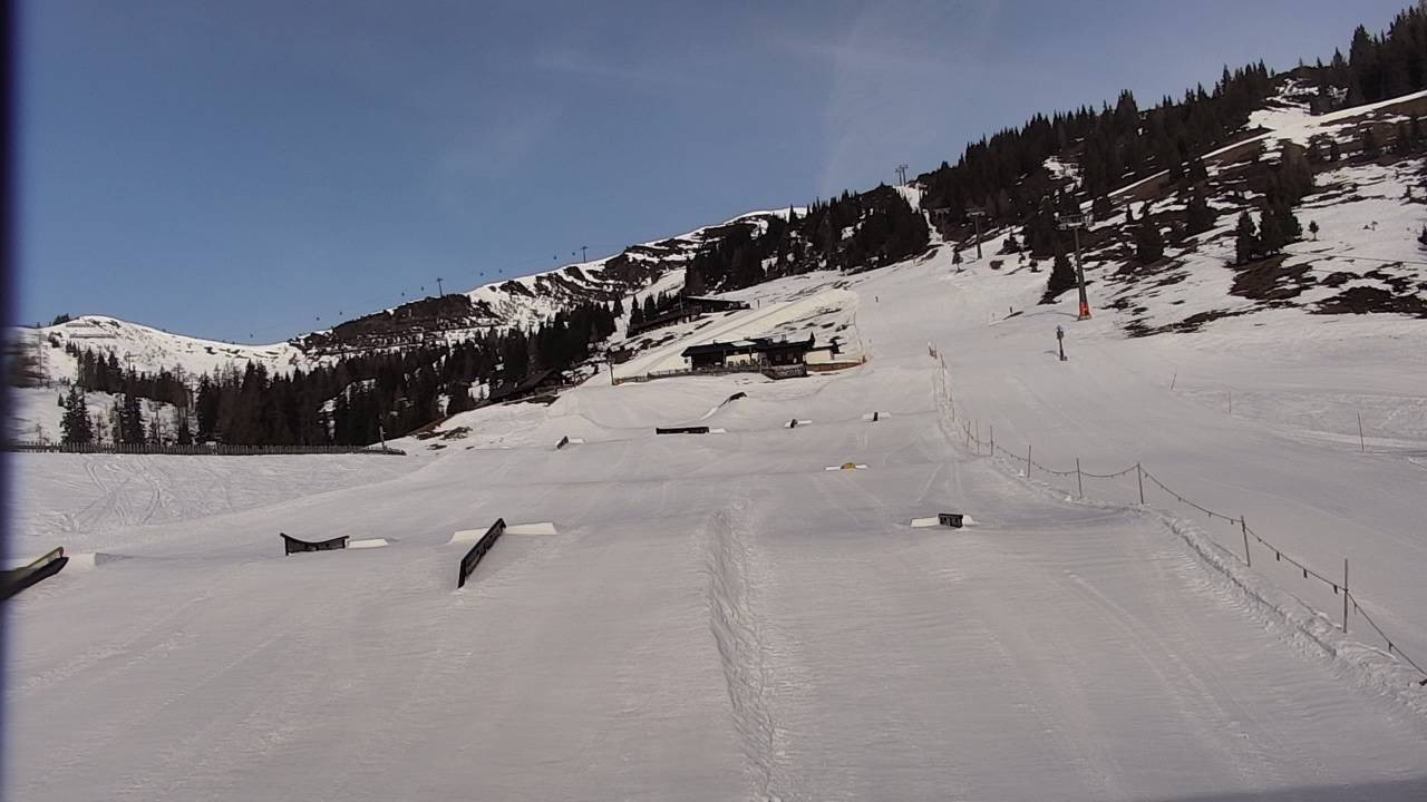 Archiv Foto Webcam Snowpark Flachauwinkl
