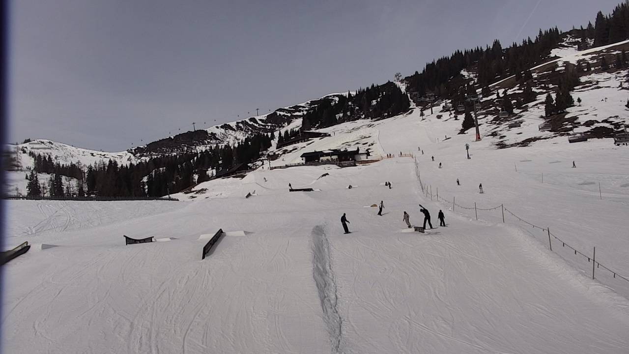 Archiv Foto Webcam Snowpark Flachauwinkl