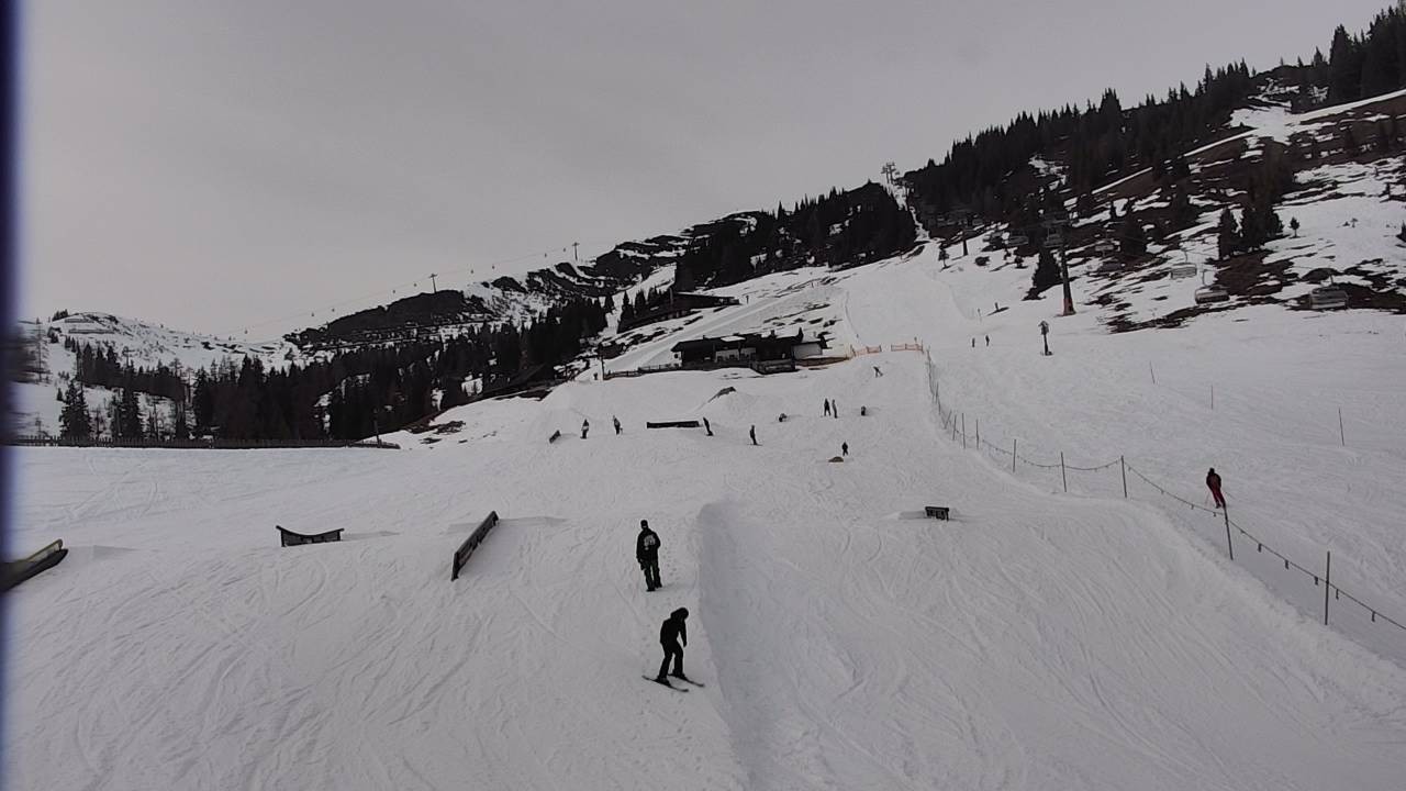 Archiv Foto Webcam Snowpark Flachauwinkl