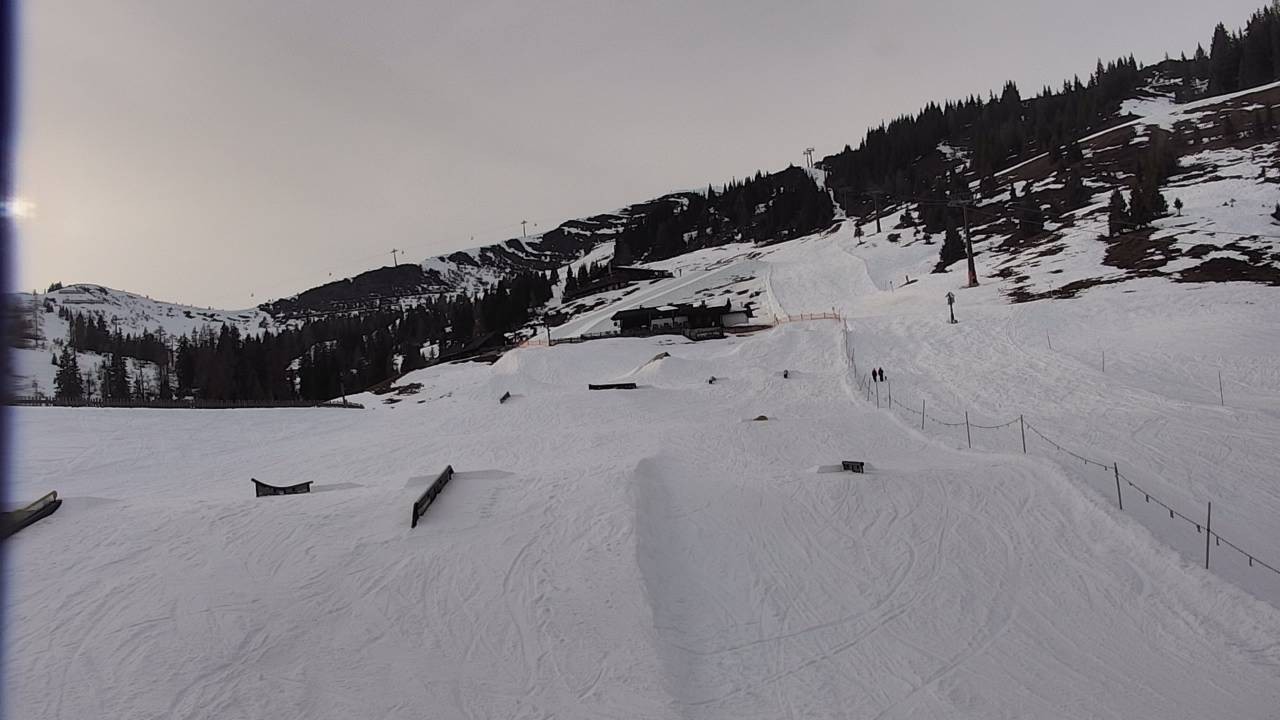 Archiv Foto Webcam Snowpark Flachauwinkl