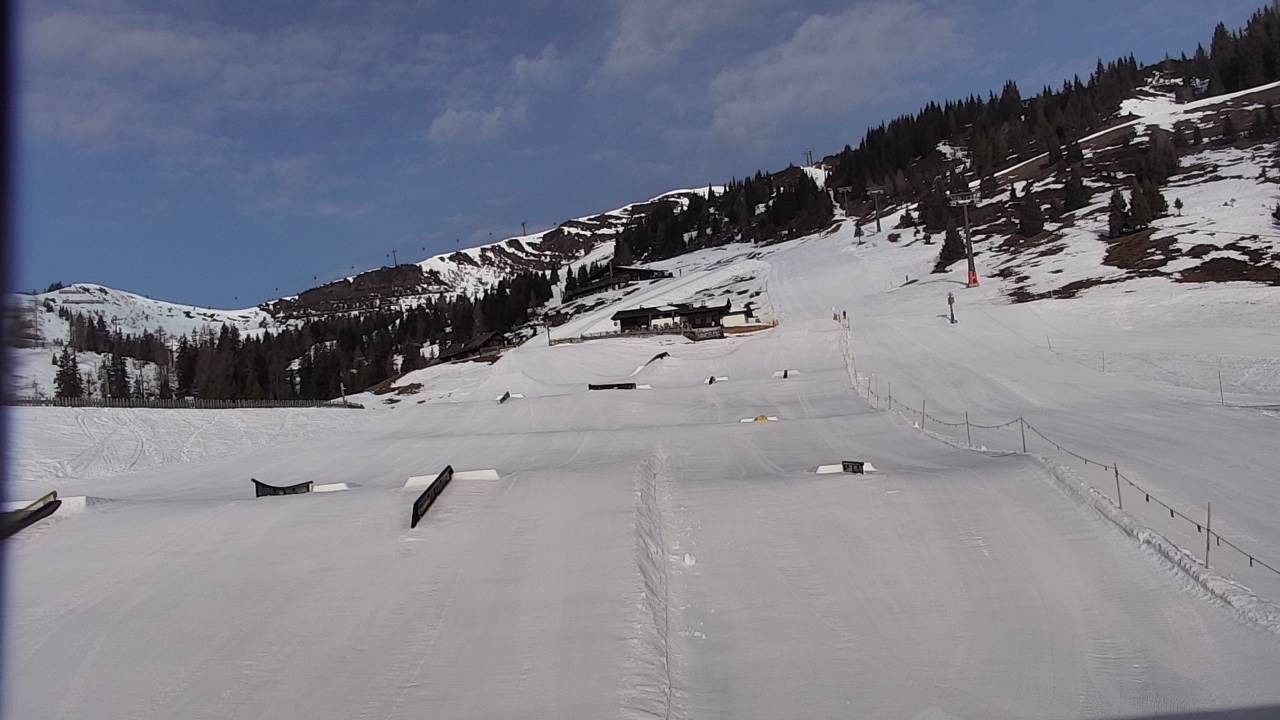 Archiv Foto Webcam Snowpark Flachauwinkl