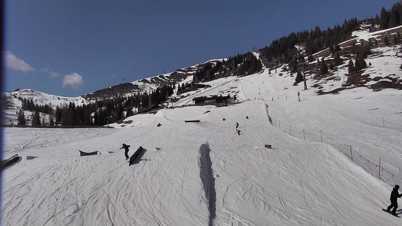 Archiv Foto Webcam Snowpark Flachauwinkl