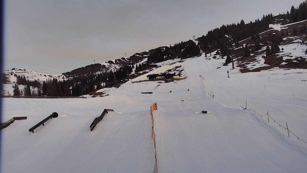 Archived image Webcam Snowpark Flachauwinkl