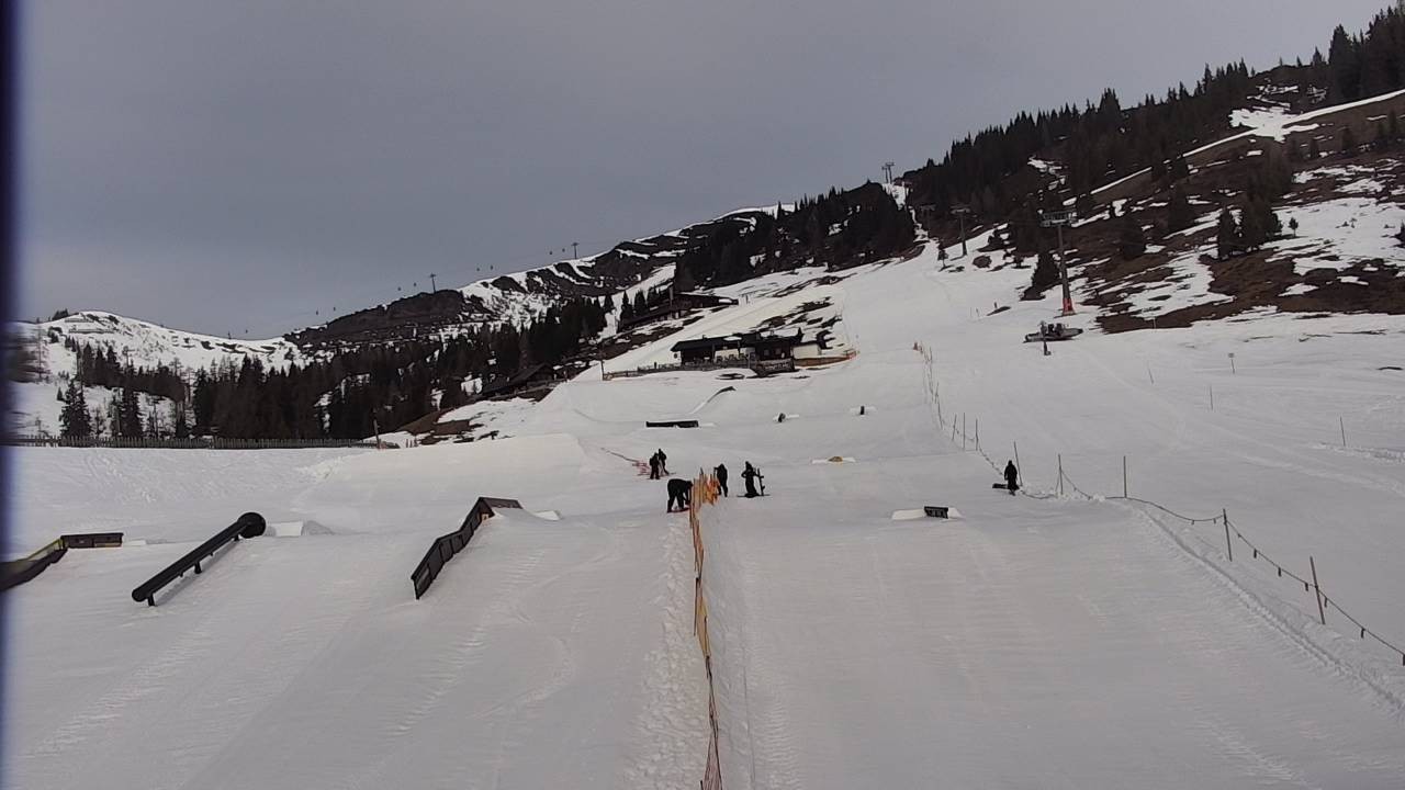 Archived image Webcam Snowpark Flachauwinkl