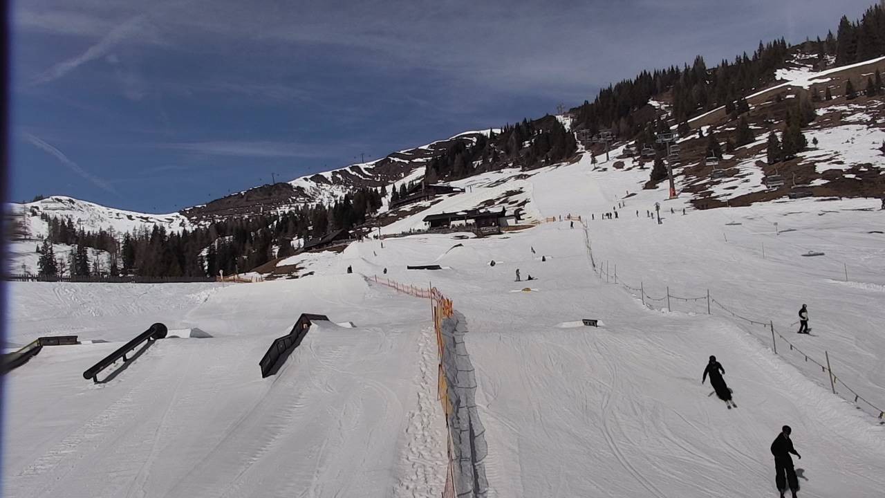 Archived image Webcam Snowpark Flachauwinkl