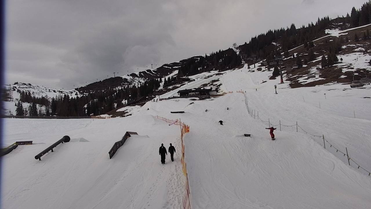 Archived image Webcam Snowpark Flachauwinkl