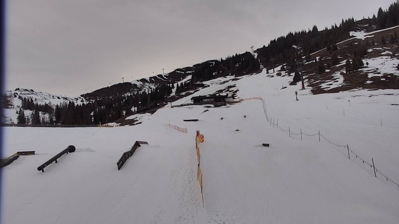 Archived image Webcam Snowpark Flachauwinkl