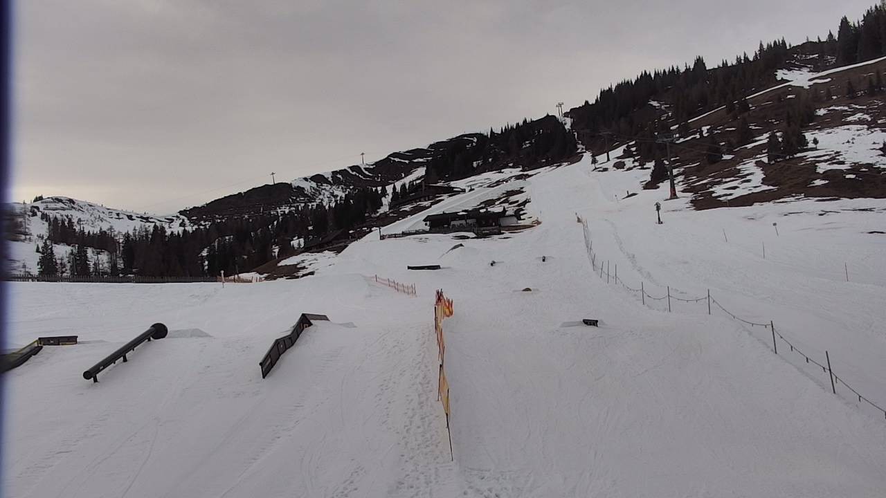 Archived image Webcam Snowpark Flachauwinkl