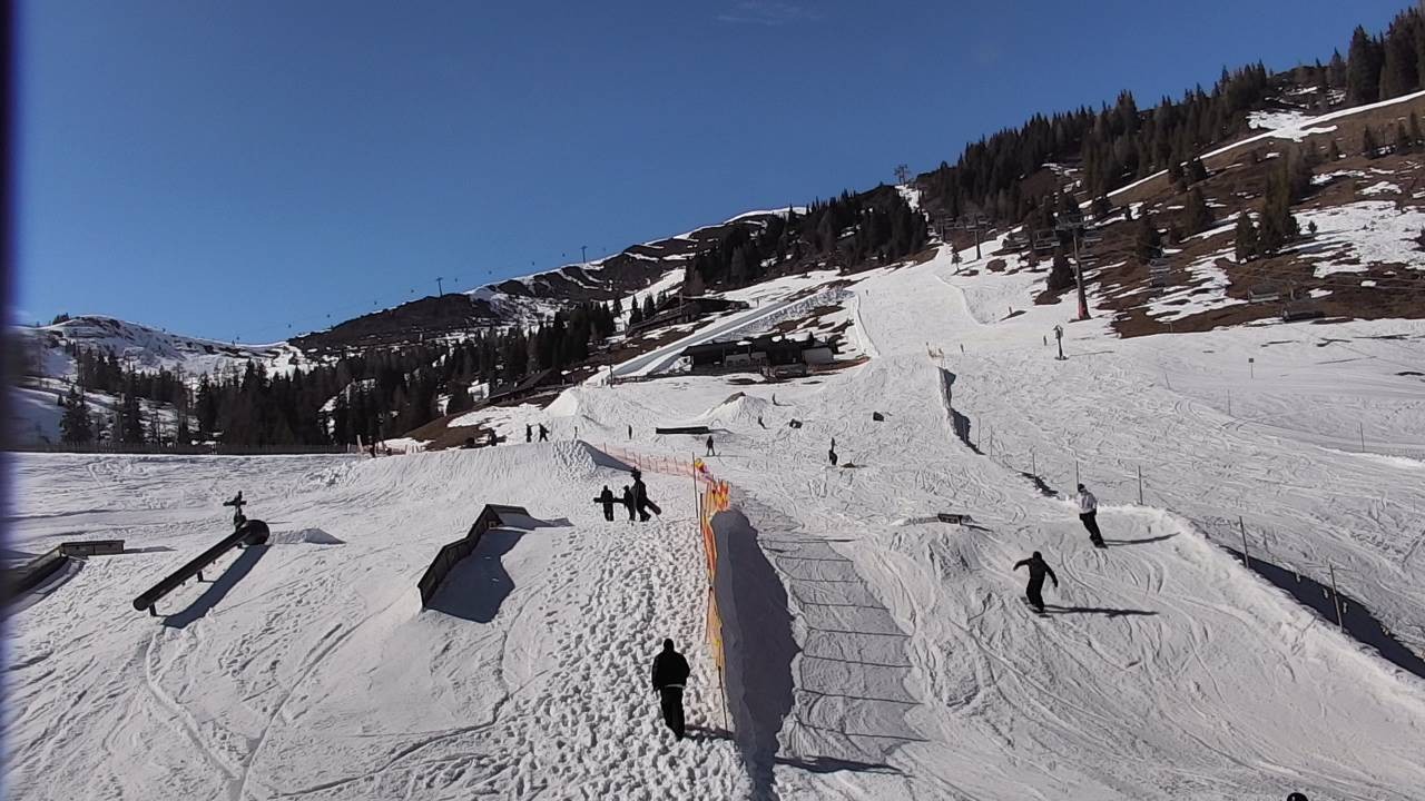 Archiv Foto Webcam Snowpark Flachauwinkl