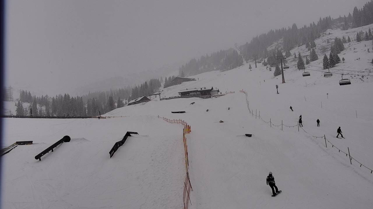Archiv Foto Webcam Snowpark Flachauwinkl